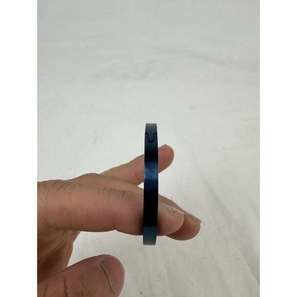 B.Tiff Simplicity Narrow Blue Bangle Bracelet 6.5-7” Circumference (Retail $58) - Picture 3 of 12